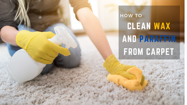 Clean Wax And Paraffin from carpet